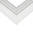 GLOBOSTAR® ALP-CORNER-SIDE90 RECESSA 61788 Χωνευτό Προφίλ Αλουμινίου Γωνία με Λευκό Γαλακτερό Πατητό Κάλυμμα για Ταινίες LED IP20 - Λευκό Ματ - Μ30 x Π3.5 x Υ4cm