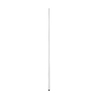 GLOBOSTAR® ALP-LINEAR GLOWTRACK 61797-3M Επιφανειακό Προφίλ Αλουμινίου με Λευκό Γαλακτερό Πατητό Κάλυμμα για Ταινίες LED IP20 - Μαύρο Ματ - Μ30 x Π2 x Υ2cm - Πακέτο 5 Τεμαχίων