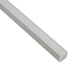 GLOBOSTAR® ALP-LINEAR GLOWTRACK 61798-3M Επιφανειακό Προφίλ Αλουμινίου με Λευκό Γαλακτερό Πατητό Κάλυμμα για Ταινίες LED IP20 - Γκρι Ανθρακί Ματ - Μ30 x Π2 x Υ2cm - Πακέτο 5 Τεμαχίων