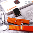 Σετ Smartwatch με 2 λουράκια - Z69 Ultra - 687996 - Orange