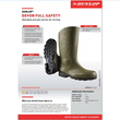 DUNLOP Μπότες γονάτου Devon S5 πράσινες H142611 No46