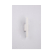 Inlight Επιτοίχιο φωτιστικό LED 2*5W 3000K σε λευκ΄ή απόχρωση απο αλουμίνιο D:30x6cm (43061-White)