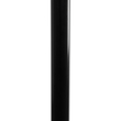 GLOBOSTAR® AGROS 61598 Φωτιστικό Κολωνάκι Κήπου με Ντουί 2 x E27 AC 220-240V Αδιάβροχο IP65 - Λευκό & Μάυρο - Μ75 x Π30 x Υ240cm