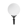 GLOBOSTAR® AGROS 61708 Φωτιστικό Κήπου / Καρφωτό με Ντουί 1 x E27 AC 220-240V Αδιάβροχο IP65 - Λευκό & Μάυρο - Μ30 x Π30 x Υ64cm