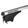 ΜΠΑΡΕΣ ΑΛΟΥΜΙΝΙΟΥ ARIEM XL 131,5 cm ΣΕ ΑΣΗΜΙ ΧΡΩΜΑ ΓΙΑ ΟΡΟΦΗ ΜΕ FLUSH ΚΑΙ RAISED RAILS MENABO - 2 ΤΕΜ.