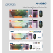 Σετ ενσύρματο πληκτρολόγιο & ποντίκι Gaming - A1020 - 655560 - Black