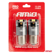 ΛΑΜΠΕΣ LED CAN-BUS P21W BA15S 12/24V 6.000K 4xSMD ΛΕΥΚΟ PRO SERIES AMIO - 2 ΤΕΜ.