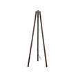 GloboStar® TRIPOD 203-0257 Μοντέρνο Επιδαπέδιο Φωτιστικό Μονόφωτο 1 x E27 IP20 Καφέ Ξύλο - Μ38 x Π38 x Υ120cm