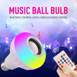 100288 Λάμπα E27 12Watt Bluetooth με Ηχείο και Ασύρματο Χειριστήριο RGBW