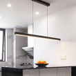 Orion Κρεμαστό Φωτιστικό Οροφής LED 32W CCT Dimmable Μαύρο με χειριστήριο