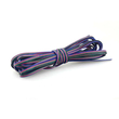 100141 Εύκαμπτο Πλακέ Καλώδιο 1m RGB 4 x 0.25mm²