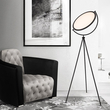 GB111 LED Minimal Μεταλλικό Φωτιστικό Δαπέδου 20W Dimmable CCT D45CMXH170CM με χειριστήριο