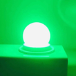 100091 Λάμπα LED E27 G45 Γλομπάκι 2W 80lm 260° AC 220-240V IP20 Φ4.5 x Υ6.9cm - 2 Χρόνια Εγγύηση Πορτοκαλί