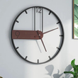 MAORI-W Μεταλλικό Ρολόι Τοίχου 53cm