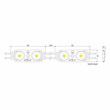 Osram Chip LED Module Επιγραφών 2W 12VDC 200LM 6000K IP67