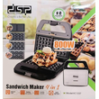 Βαφλιέρα - 4in1 - KC1237 - DSP - 614016