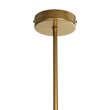 GLOBOSTAR® GLOBUS 201-0119 Μοντέρνο Φωτιστικό Οροφής με Ντουί 2 x E27 AC 220-240V IP20 - Χρυσό & Λευκό - Μ65 x Π15 x Υ623cm