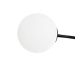 GLOBOSTAR® GLOBUS 201-0118 Μοντέρνο Φωτιστικό Οροφής με Ντουί 2 x E27 AC 220-240V IP20 - Μαύρο & Λευκό - Μ65 x Π15 x Υ23cm