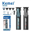 Κουρευτική μηχανή & trimmer - KM-282 - Kemei - Blue