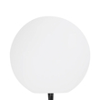 GLOBOSTAR® AQUAGLOW 71475 Μοντέρνο Φωτιστικό Κήπου Μπάλα με IR Ασύρματο Χειριστήριο LED 5W 400lm 360° DC 5V με USB-C με Ενσωματωμένο Φωτοβολταϊκό Panel 6V 1.5W & Επαναφορτιζόμενη Μπαταρία Li-ion 3.7V 3x18650 1800mAh Αδιάβροχο IP54 Πολύχρωμο RGBW Dimmable - Sanan SMD Chip - Γαλακτερό Λευκό - Μ35 x Π35 x Υ34cm - 2 Χρόνια Εγγύηση