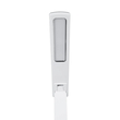 GLOBOSTAR® ZENTIME 76554 Μοντέρνο Επιτραπέζιο Φωτιστικό Γραφείου με Ασύρματη Φόρτιση 15W 3A & Ψηφιακό Ρολόι LED 3.5W 350lm 120° DC 5V με USB-C IP20 Ρυθμιζόμενο Λευκό CCT με Αφή 2700K/4500K/6000K Dimmable - Sanan SMD Chip - Μαύρο - Μ19.5 x Π25 x Υ50cm - 2 Χρόνια Εγγύηση