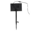 GLOBOSTAR® TWILIGHT 79669 Μοντέρνο Φωτιστικό Κήπου Γιρλάντα 14.5m με 50 Λάμπες LED 30W 2700lm 360° DC 3.7V με Ενσωματωμένο Φωτοβολταϊκό Panel 5.5V 5W & Επαναφορτιζόμενη Μπαταρία Li-ion 3.7V 3x18650 6600mAh Αδιάβροχο IP65 Θερμό Λευκό 2700Κ Dimmable - Sanan SMD Chip - Μαύρο & Διάφανο - Μ1450 x Π4 x Υ7cm - 2 Χρόνια Εγγύηση