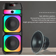 Φορητό ηχείο subwoofer με μικρόφωνο Karaoke - DR-1025 - 801124