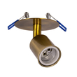 GloboStar® SARA 999-0061 Χωνευτό Φωτιστικό Οροφής Σποτ Μονόφωτο 1 x E27 IP20 Χρυσό Μέταλλο - Μ8,5 x Π8,5 x Υ11cm GloboStar® SARA 999-0061 Χωνευτό Φωτιστικό Οροφής Σποτ Μονόφωτο 1 x E27 IP20 Χρυσό Μέταλλο - Μ8,5 x Π8,5 x Υ11cm