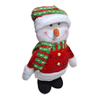Χριστουγεννιάτικη λούτρινη κούκλα Χιονάνθρωπος - Πτυσσόμενη - MY93101B - 501418