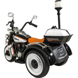 Παιδικό ηλεκτροκίνητο τρίκυκλο scooter με φάρο - BJQ-6388 - 701114 - Pink