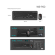 Σετ ασύρματο πληκτρολόγιο & ποντίκι - WB-900 - Weibo - 651381