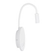 GLOBOSTAR® GOOSE 61693 Μοντέρνο Φωτιστικό Τοίχου - Απλίκα Ξενοδοχείου Reading Light με Φορτιστή USB 3A LED 6W 600lm 36° & 360° AC 220-240V IP20 Θερμό Λευκό 2700K - Bridgelux COB Chip & TÜV SÜD Driver - Λευκό Ματ - Μ15.5 x Π22.5 x Υ30cm - 3 Χρόνια Εγγύηση GLOBOSTAR® GOOSE 61693 Μοντέρνο Φωτιστικό Τοίχου - Απλίκα Ξενοδοχείου Reading Light με Φορτιστή USB 3A LED 6W 600lm 36° & 360° AC 220-240V IP20 Θερμό Λευκό 2700K - Bridgelux COB Chip & TÜV SÜD Driver - Λευκό Ματ - Μ15.5 x Π22.5 x Υ30cm - 3 Χρόνια Εγγύηση