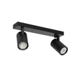 kelvo® SPOTA KLV-101-0136 Μοντέρνο Κινούμενο Φωτιστικό Σποτ Οροφής με Ντουί 2 x GU10 90° AC 220-240V IP20 - Μαύρο Ματ - Μ30 x Π6 x Υ14.5cm kelvo® SPOTA KLV-101-0136 Μοντέρνο Κινούμενο Φωτιστικό Σποτ Οροφής με Ντουί 2 x GU10 90° AC 220-240V IP20 - Μαύρο Ματ - Μ30 x Π6 x Υ14.5cm