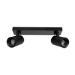 kelvo® SPOTA KLV-101-0136 Μοντέρνο Κινούμενο Φωτιστικό Σποτ Οροφής με Ντουί 2 x GU10 90° AC 220-240V IP20 - Μαύρο Ματ - Μ30 x Π6 x Υ14.5cm kelvo® SPOTA KLV-101-0136 Μοντέρνο Κινούμενο Φωτιστικό Σποτ Οροφής με Ντουί 2 x GU10 90° AC 220-240V IP20 - Μαύρο Ματ - Μ30 x Π6 x Υ14.5cm