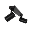 kelvo® SPOTA KLV-101-0136 Μοντέρνο Κινούμενο Φωτιστικό Σποτ Οροφής με Ντουί 2 x GU10 90° AC 220-240V IP20 - Μαύρο Ματ - Μ30 x Π6 x Υ14.5cm kelvo® SPOTA KLV-101-0136 Μοντέρνο Κινούμενο Φωτιστικό Σποτ Οροφής με Ντουί 2 x GU10 90° AC 220-240V IP20 - Μαύρο Ματ - Μ30 x Π6 x Υ14.5cm