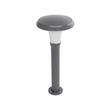 GLOBOSTAR® WHISPER 90548 Φωτιστικό Κολωνάκι Κήπου με Ντουί 1 x E27 AC 220-240V Αδιάβροχο IP65 - Γκρι Ανθρακί - Μ27 x Π27 x Υ79cm