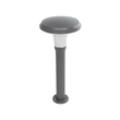 GLOBOSTAR® WHISPER 90548 Φωτιστικό Κολωνάκι Κήπου με Ντουί 1 x E27 AC 220-240V Αδιάβροχο IP65 - Γκρι Ανθρακί - Μ27 x Π27 x Υ79cm