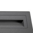 kelvo® STEPART KLV-101-0087 Μοντέρνο Χωνευτό Φωτιστικό Σκαλοπατιού - Διαδρόμου LED 6W 750lm 45° AC 220-240V Αδιάβροχο IP65 Θερμό Λευκό 2700K - Lumileds SMD Chip & TÜV SÜD Driver - Γκρι Ανθρακί Ματ - Μ21 x Π5.5 x Υ6.5cm  / Q20.3 x 5.6cm - 5 Χρόνια Εγγύηση