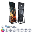 GLOBOSTAR® STANDWALL 41008 Διαφημιστικό Stand Προβολής / Οθόνη Video Wall P1.86 Καμπίνα 64x192cm LED 195W 3840Hz 288906 Dots ≥600cd/㎡ Nits AC 220-240V Εσωτερικού Χώρου IP31 Full Color S1/43 14Bits - Κάρτα NovaStar MRV412 - Controller TB1-4G - Kinglight SMD1515 & CZCL Driver - Μ64 x Π8 x Υ192cm - 2 Χρόνια Εγγύηση