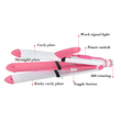 Ισιωτική μαλλιών - 3in1 - KM-1213 - Multistyler - Kemei - Pink/White