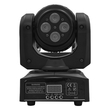 Επαγγελματική Κινούμενη Ρομποτική Διπλή Κεφαλή Beam CREE LED 10W & SPOT 4x10W 230V DMX512 RGBW GloboStar 51136