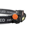 GLOBOSTAR® HEADLAMP 79064 Φακός Κεφαλής LED 25W 2500lm 15~120° DC 5V με USB-C με Επαναφορτιζόμενη Μπαταρία Li-ion 3.7V 1x18650 3400mAh Αδιάβροχο IP54 Ψυχρό Λευκό 6000K - CREE XML2-T6 & COB Chip - Μ8.2 x Π2.5 x Υ4cm - 1 Χρόνο Εγγύηση