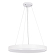 GLOBOSTAR® CASPER 61018 Μοντέρνο Κρεμαστό Φωτιστικό Οροφής LED 76W 8372lm 120° AC 220-240V IP20 Ρυθμιζόμενο Λευκό CCT με Χειριστήριο από 2700K έως 6000K Dimmable - Lumileds SMD Chip - Λευκό Ματ - Μ45 x Π45 x Υ5.5cm - 3 Χρόνια Εγγύηση