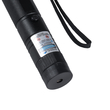 GloboStar® 78998 Φορητό Επαναφορτιζόμενο Laser Pointer 5mW Class 3 DOT Zoom με Extra Κεφαλή για Dot Effects με Μπαταρία 18650 Li-ion 4800mAh & Φορτιστή - UV 405nm Φ2.2 x Υ15cm