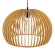 GLOBOSTAR® SCANDINAVIA 01699 Boho Κρεμαστό Φωτιστικό Οροφής με Ντουί 1 x E27 AC 220-240V IP20 - Μπεζ - Μ44 x Π44 x Υ28cm