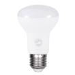 GloboStar® SPOTBULB 60080 Λάμπα E27 R63 LED 10W 940lm 120° AC 220-240V IP20 Θερμό Λευκό 2700K - Lumileds SMD Chip - Λευκό Γαλακτερό - Μ6.3 x Π6.3 x Υ10.4cm - 3 Χρόνια Εγγύηση