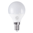 GLOBOSTAR® SPHERE 60016 Λάμπα E14 G45 LED 6W 582lm 260° AC 220-240V IP20 Φυσικό Λευκό 4500K - Lumileds SMD Chip - Λευκό Γαλακτερό - Μ4.5 x Π4.5 x Υ7.8cm - 3 Χρόνια Εγγύηση