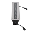 GLOBOSTAR® UNDERGROUND-REMVI 90193 Χωνευτή Μπάρα Φωτισμού Wall Washer LED 12W 1020lm 10° DC 24V Αδιάβροχο IP68 RGBW Dimmable DMX512 - Ανοξείδωτο Ατσάλι 304 - Μ50 x Π9 x Υ7.2cm / Μ48.5 x Π7.5cm - 3 Χρόνια Εγγύηση