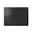 GLOBOSTAR® DISPLAY 90807 Κυλιόμενη Ψηφιακή Επιγραφή 64x48cm P10 Διπλής Όψης LED AC 220-240V Αδιάβροχο IP65 Πορτοκαλί - WiFi Control μέσω FK APP - Αισθητήρας Θερμοκρασίας & Υγρασίας - Μ70 x Π11 x Υ54.5cm - 2 Χρόνια Εγγύηση