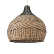 GLOBOSTAR® SEYCHELLES 01949 Boho Κρεμαστό Φωτιστικό Οροφής με Ντουί 1 x E27 AC 220-240V IP20 - Καφέ & Λαδί - Μ60 x Π60 x Υ60cm